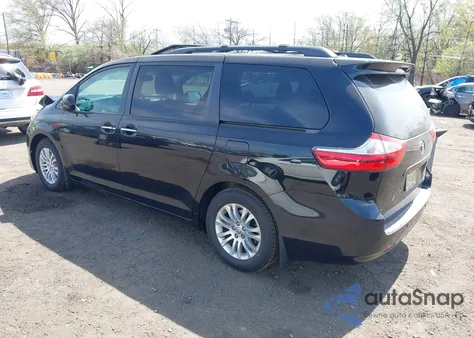 2017 Toyota Sienna Xle Premium 8 Passenger из США, поврежденный, VIN 5TDYZ3DC6HS899826